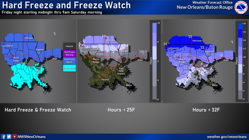 National Weather Service Cold Weather Update 6:00 AM CST January 18, 2024
The National Weather Service is forecasting another extreme cold even beginning Friday night starting at midnight thru 9am Saturday