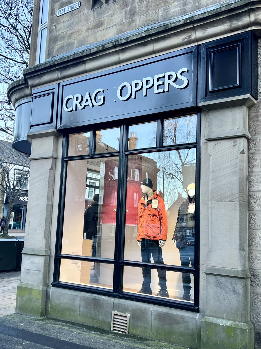 Ey up! The CRAGHOPPERS store in Ilkley is proper Yorkshire 👌
