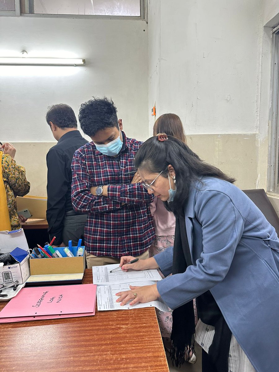 <a href="/FarahQamar11/">Farah Qamar</a> <a href="/OUCRU_Programme/">OUCRU</a> Co-investigator <a href="/SoniaQureshiPID/">Sonia Qureshi</a> and coordinators Saniya Siddiqui and Naveed Ahmed report that 16,807 patients were screened.