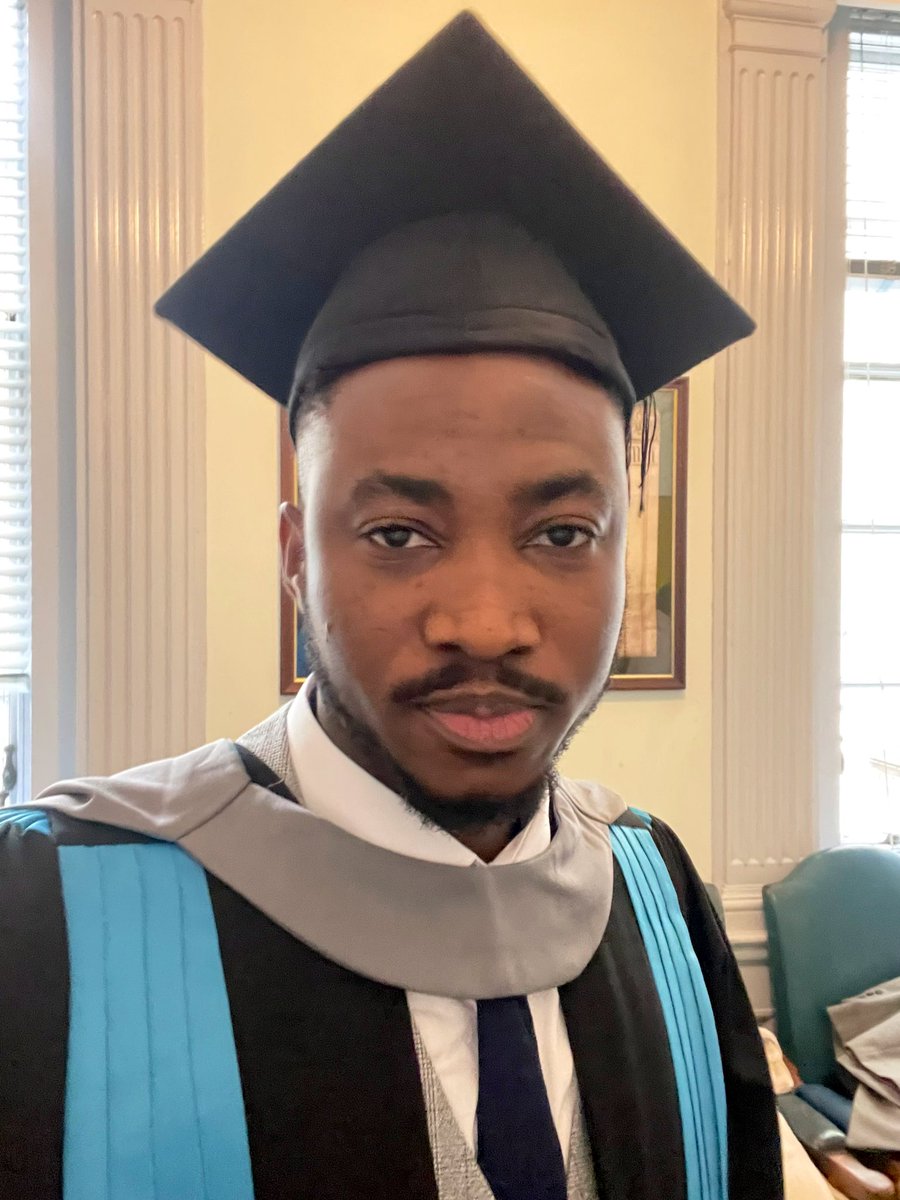 Emmy_nuels's tweet photo. I upgraded from 'Mastering Engineering' to 'Mastered Engineering'! ππ‘π
God is the greatest.
#MastersGrad #GoKingston #Twinstars #MadeinKingston https://t.co/sMROF5Gi9j