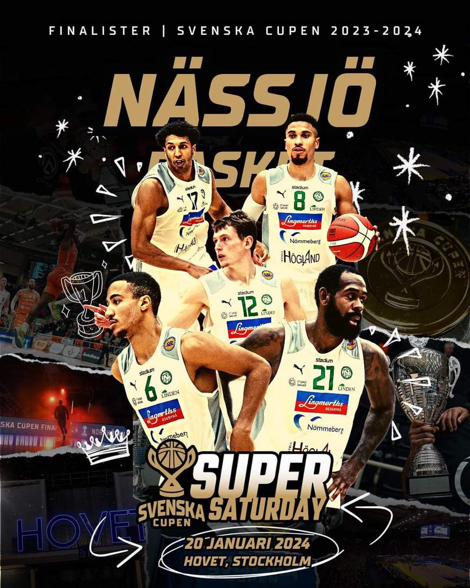 GIGANTESbasket's tweet photo. 🇸🇪🇪🇦 Este fin de semana se juega la Copa en Suecia con presencia española: el @kfumnassjo, dirigido por el entrenador @Yeyovas es uno de los finalistas de un partido que se disputará en Estocolmo ante 8.000 personas https://t.co/L68vucdmNL