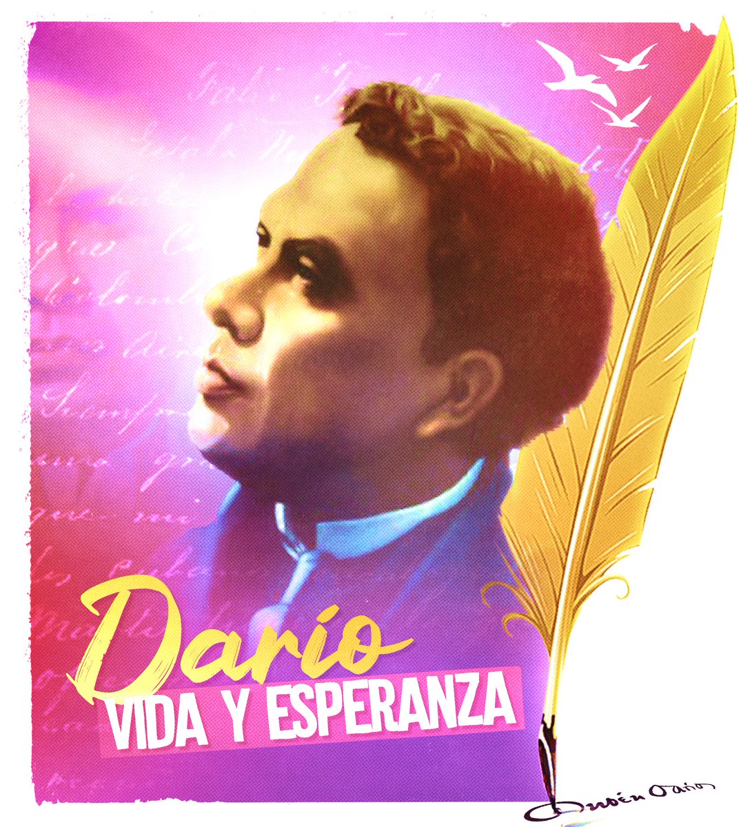 No son muertos los que en dulce paz descansan, bajo la tumba fría. Muertos son los que tienen el alma fría y viven todavía.  🫶 

Yo soy ¡Rubén Darío! 🕊 

Celebramos el 157 aniversario del natalicio de nuestro destacado Poeta Universal,
