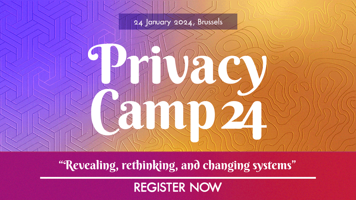 df_fund's tweet photo. 1/3 We will be at #PrivacyCamp24 on Wed 24 January, 15:30 CET for two sessions:
✅ DFF's @Lau_Val_Meyer speaking on Organising towards digital justice in Europe
✅ DFF's @alex_giann moderating on Collective action for digital rights protection
➡️ https://t.co/7dDLnsIAbL https://t.co/nVQF8vs1yX