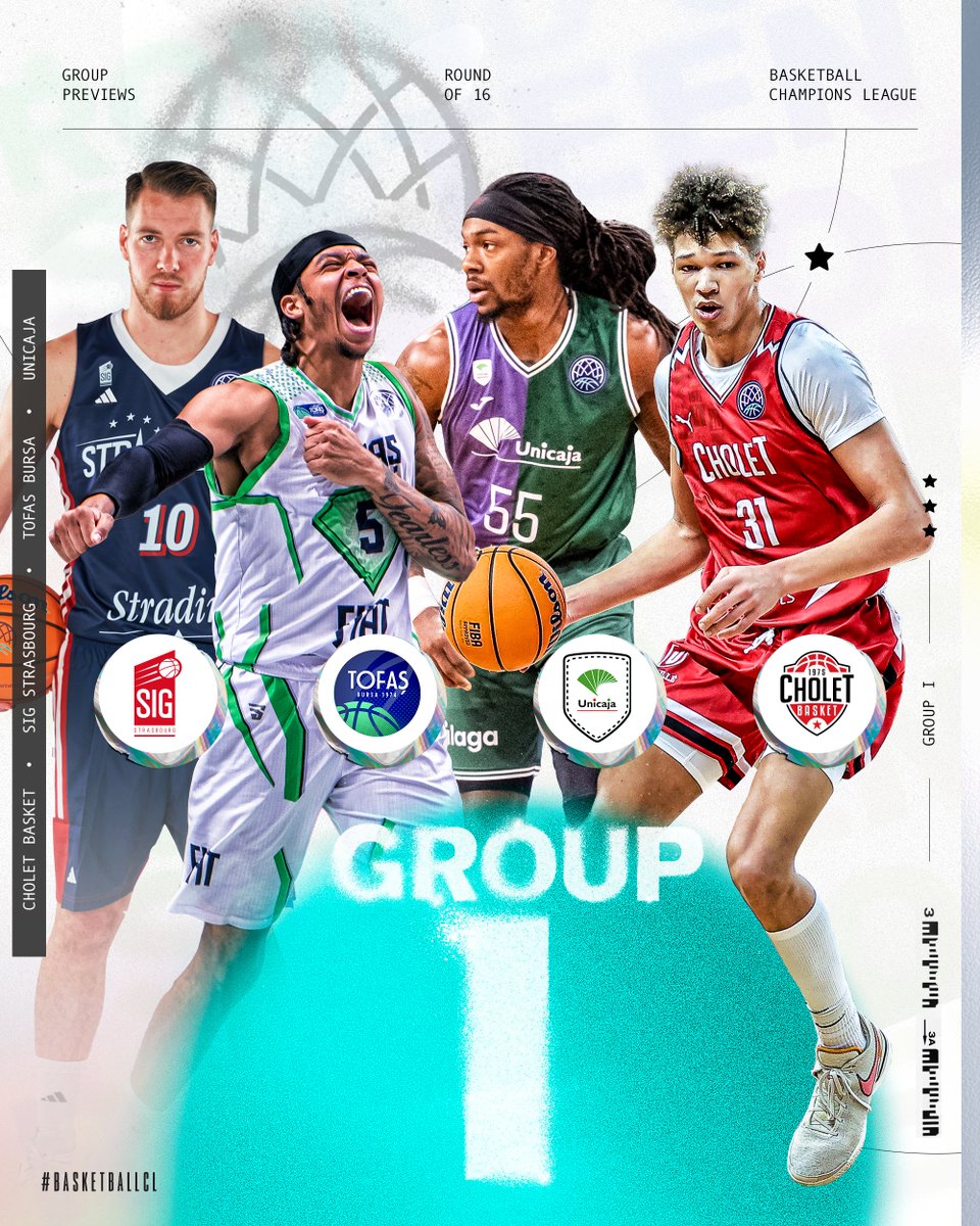 🚨 Who will advance to the Quarter-Finals in Group I? #BasketballCL ➡ bit.ly/Preview_GroupI