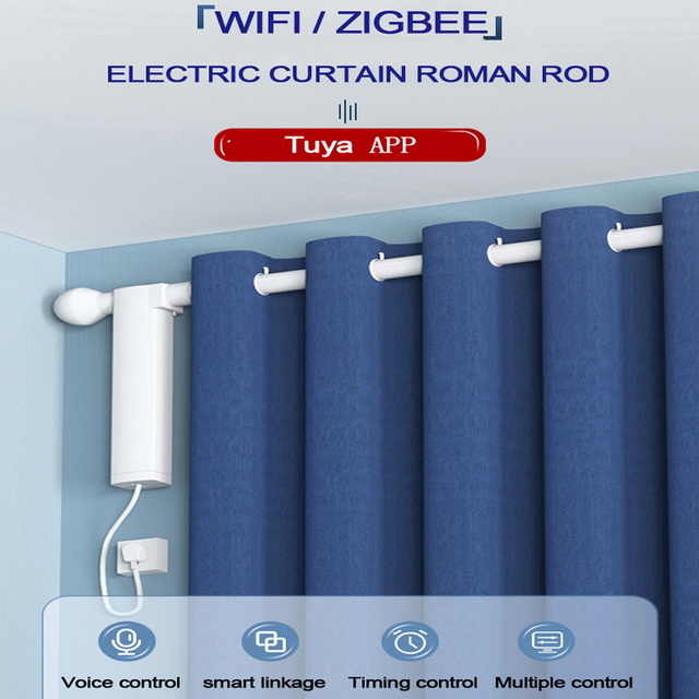 jenifferliu3's tweet image. 【Smart Home 】【New Product】WiFi Zigbee Motor Smart Electric Roman Curtain Rod
 Via more ： asmartdecor.com/new/WiFi-Zigbe…

#ALIVEHOME #smartsocket #smartpulg #smartswitch #smartcurtain #smarttrack #smartmotor #zigbee #smarthome​ #tuya  #smarthomealivehome #RomanCurtainRod