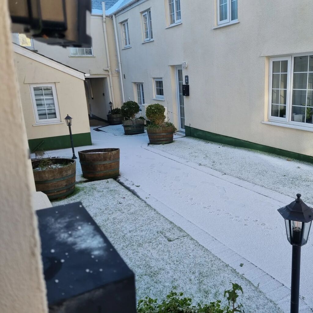 Lady_Azkadelia's tweet photo. Got a bit of snow. https://t.co/GMXDe8CWuy