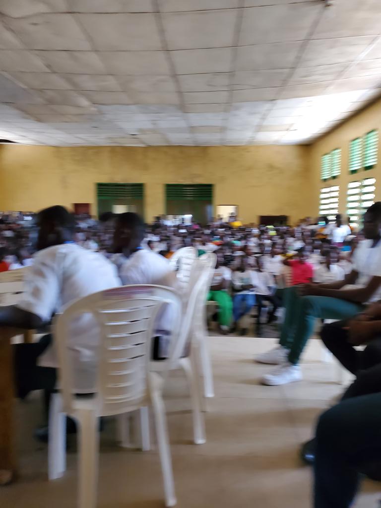 izawolo's tweet photo. A Superintendent's Life- Meet the Challenge. Getting our students excited about learning.  The Bushrod Island Regional Spelling Bee and Quizzing Competition. The Renaissance of the MCSS continues. https://t.co/zhAmfPJ35b
