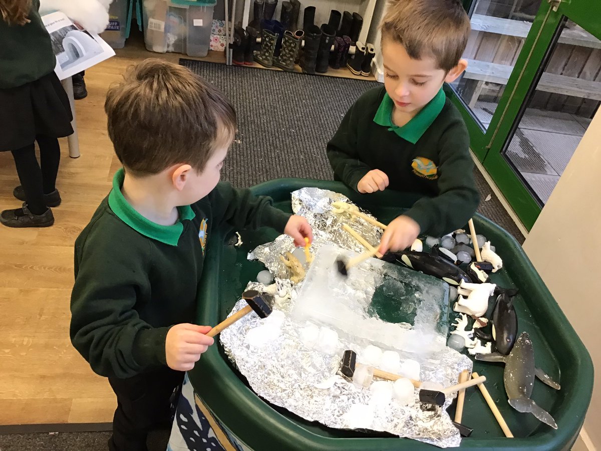 Bulbourne_WPA's tweet photo. We have loved our topic on polar regions topic in Reception! We’ve been looking at the ‘Lost and found’ book, learning about Inuits and creating our own ice experiments! 🐻‍❄️ 🐧 https://t.co/iPZgDmKv3V