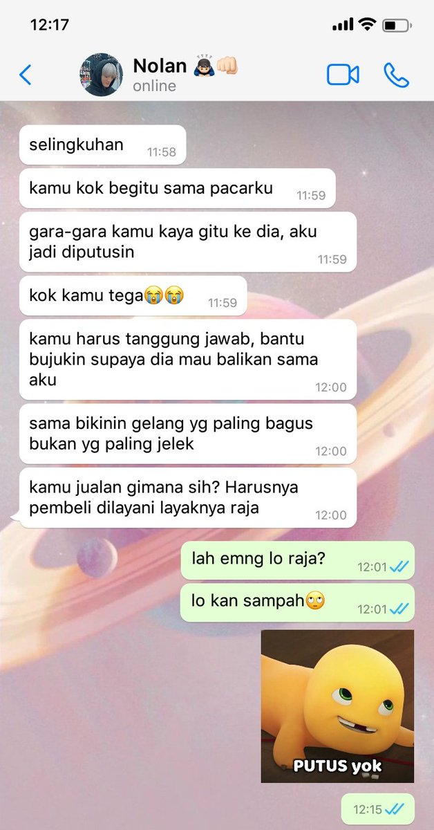 Putus yok

— a jeno few tweets au 
By ailoveyongieebu