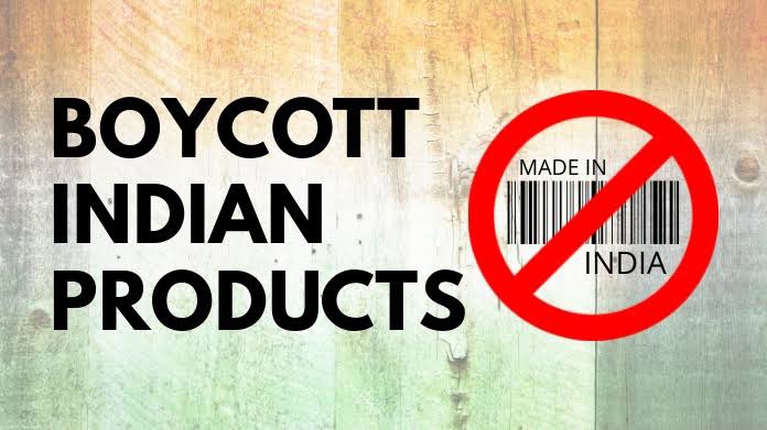 আমার পরিবারের সকল সদস্যকে #Indianproducts কিনতে বা ব্যবহারে নিষেধ করেছি এবং আমার পরিবার আমার সাথে #BoycottIndianProducts এর ডাক দিয়েছে। বাংলাদেশের শত্রু রাষ্ট্র #India কে #Boycott করুন। আমি এবং আমার পরিবার #Indianproduct মুক্ত। দেশকে ভালোবাসলে আপনিও #India কে  #Boycott করুন।