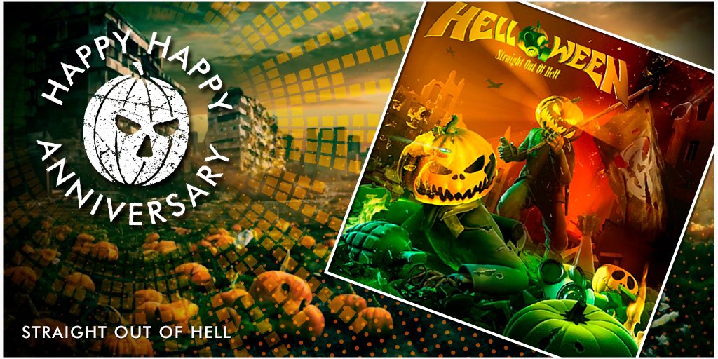 🎃💣 Eleven years already? Time TRULY marches on! 'Straight Out Of Hell“ was released January 18th, 2013! What's your favourite track on it? #Helloween