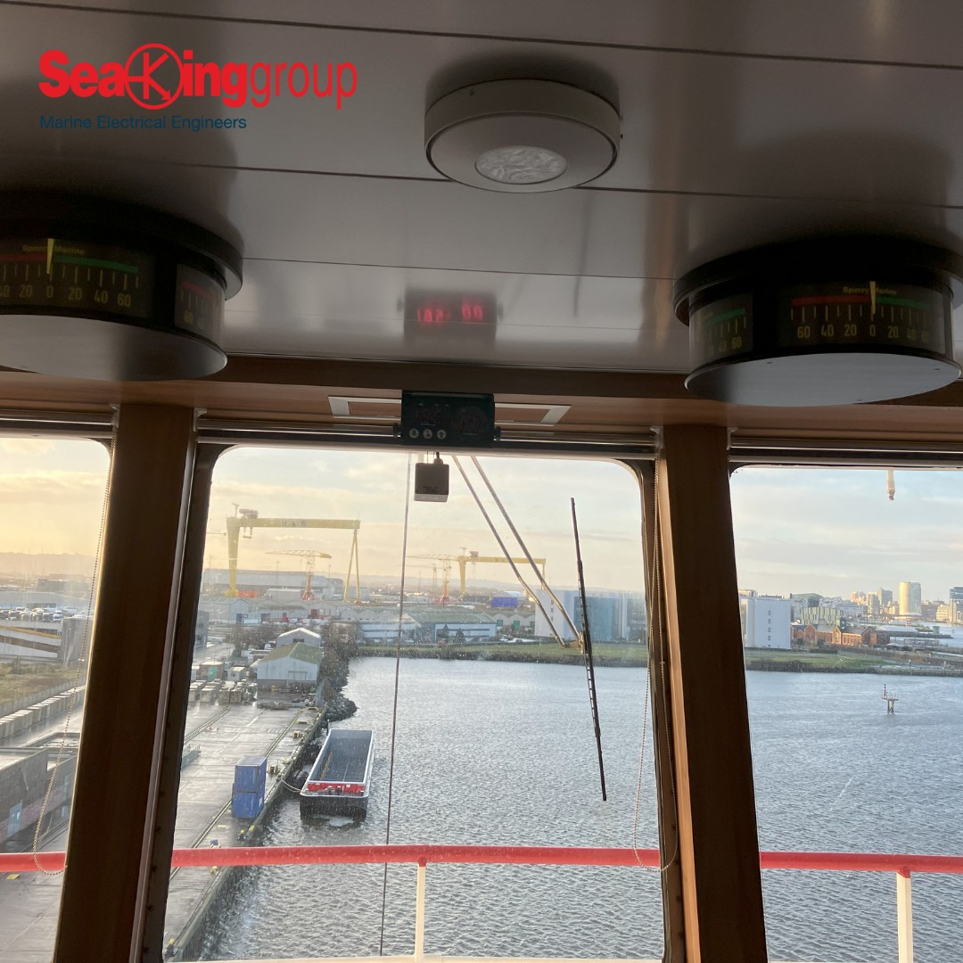 SeaKing Electrical (@seakinggroup) on Twitter photo ๐๐ผ๐บ๐ฝ๐น๐ฒ๐๐ฒ๐ฑ ๐ฃ๐ฟ๐ผ๐ท๐ฒ๐ฐ๐
SeaKing recently completed installing and commissioning a strategic improvement for the Navigation Bridge on Stena RO-RO's MV Stena Forwarder.
Undertaken at the request of the Master and Superintendent, this well-preplanned enhancement cam ... ๐๐ผ๐บ๐ฝ๐น๐ฒ๐๐ฒ๐ฑ ๐ฃ๐ฟ๐ผ๐ท๐ฒ๐ฐ๐
SeaKing recently completed installing and commissioning a strategic improvement for the Navigation Bridge on Stena RO-RO's MV Stena Forwarder.
Undertaken at the request of the Master and Superintendent, this well-preplanned enhancement cam ...