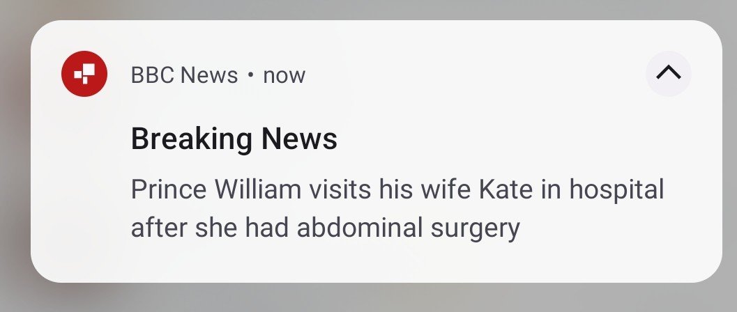 This is not breaking news <a href="/BBCBreaking/">BBC Breaking News</a>. The app alerts are becoming filled with nonsense.