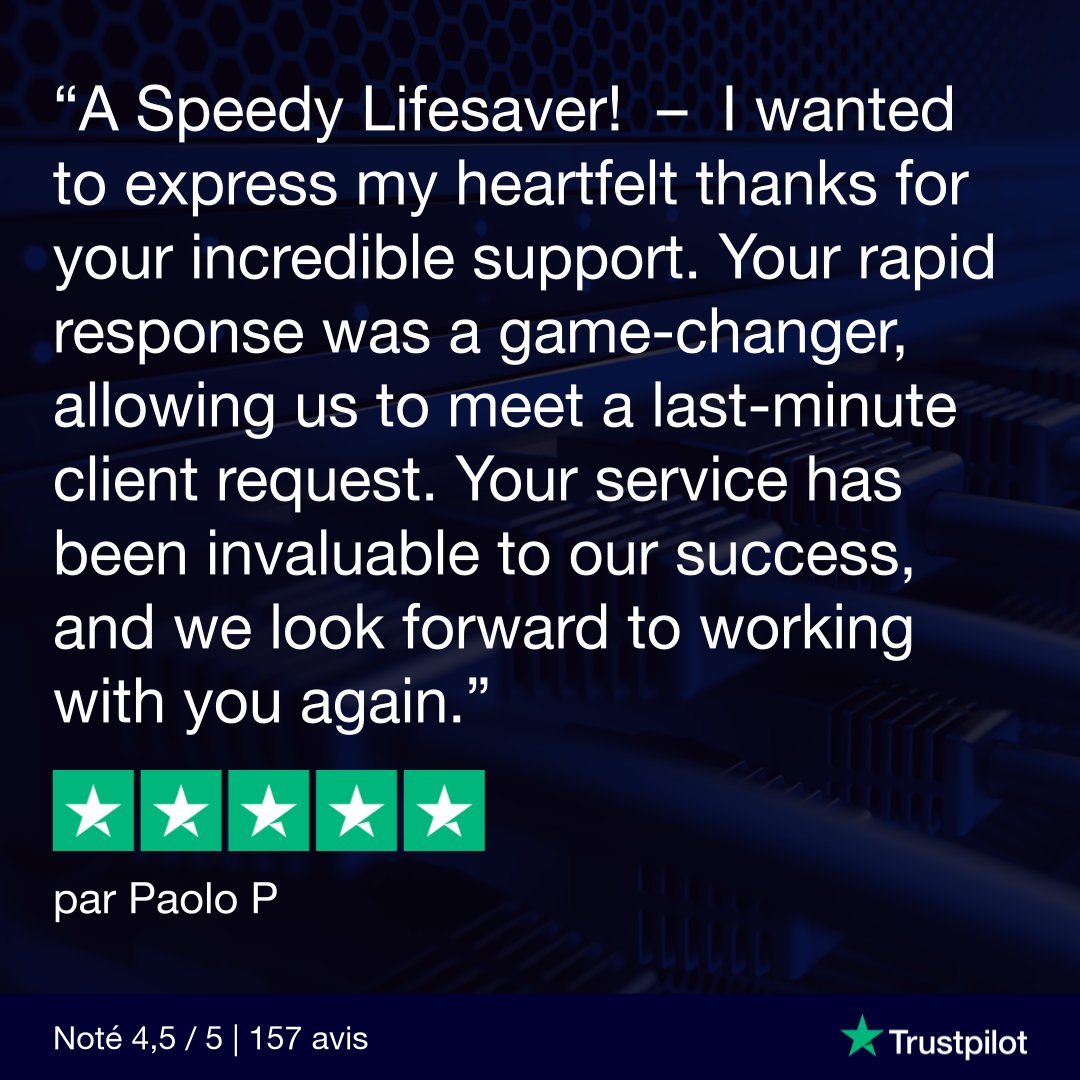 RANCHComputing's tweet image. Every review matters, and we're thrilled to share the enthusiastic feedback from our clients on Trustpilot. These testimonials reflect our commitment to excellence and your satisfaction.
#CustomerSatisfaction #CommunityRanchComputing #5stars #rendering #renderfarm