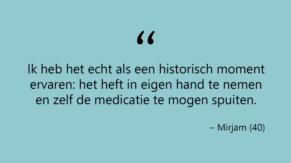 Patiënten met de chronische darmziekte IBD hoeven niet langer voor een infuus naar ons ziekenhuis te komen. Zij zijn blij dat ze vanaf nu mogen kiezen voor thuistoediening met een injectiepen. Zo verminderen we samen het aantal ziekenhuisbezoeken. 
➡️ diakonessenhuis.nl/nieuws/ibd-pat…