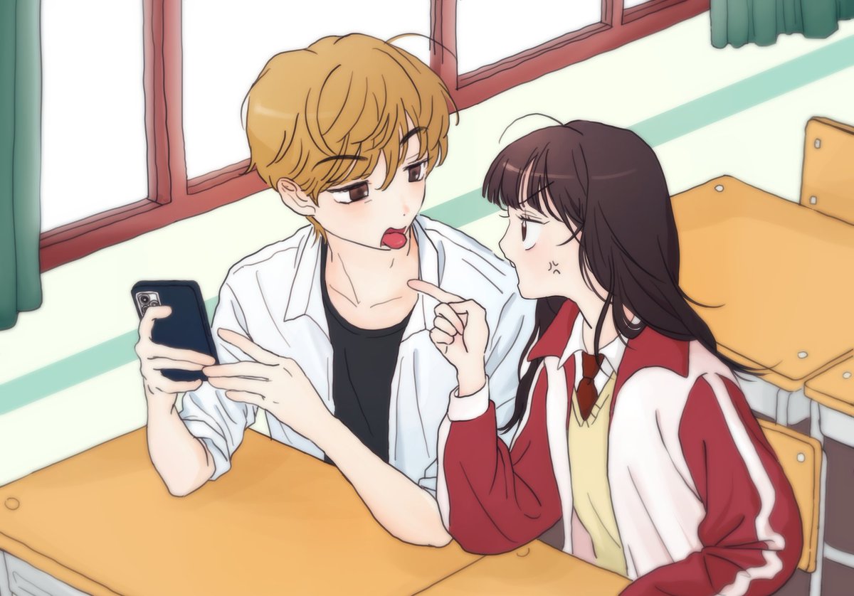 예전에 그렸던 고딩 된 윤석자두 ....
#안녕자두야