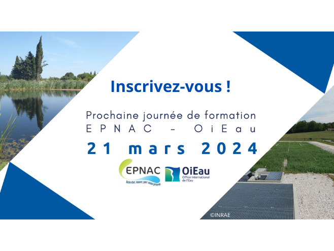 OI_Eau's tweet image. [Formation #EPNAC – OiEau] 📅 Le 21.03.2024 : 1 formation 100% digitale sur la gestion des #EauxUrbaines usées et #EauxPluviales dans les ptes et moyennes collectivités #REUT , filtres plantés de #Roseaux, #Assainissement … 
▶️  Inscrivez-vous ! ow.ly/EgmY50Qs1Go