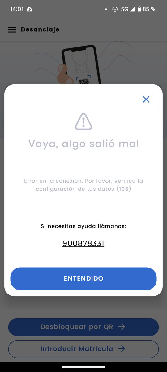 ¿Me echáis una mano? He actualizado la app de <a href="/bicimad/">bicimad</a> (porque me ha obligado a hacerlo) y ya no puedo desanclar. He probado a cerrar sesión y también reiniciar el móvil 

cc <a href="/enbicipormadrid/">en bici por madrid</a>