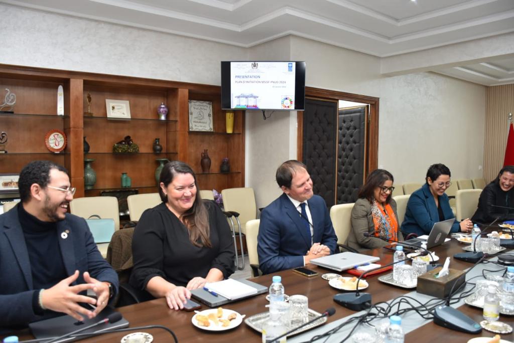 PNUDMaroc's tweet photo. 🌍 Depuis 2014, le #PNUD soutient le #MSISF 🤝 dans la promotion des droits des #PSH. ♿Fiers d’élargir ce partenariat et de soutenir la stratégie nationale #GISSR du #MSISF📈pour le développement social et inclusif de toutes les personnes en situation de vulnérabilité. 🇲🇦 https://t.co/07nk2MW0uX