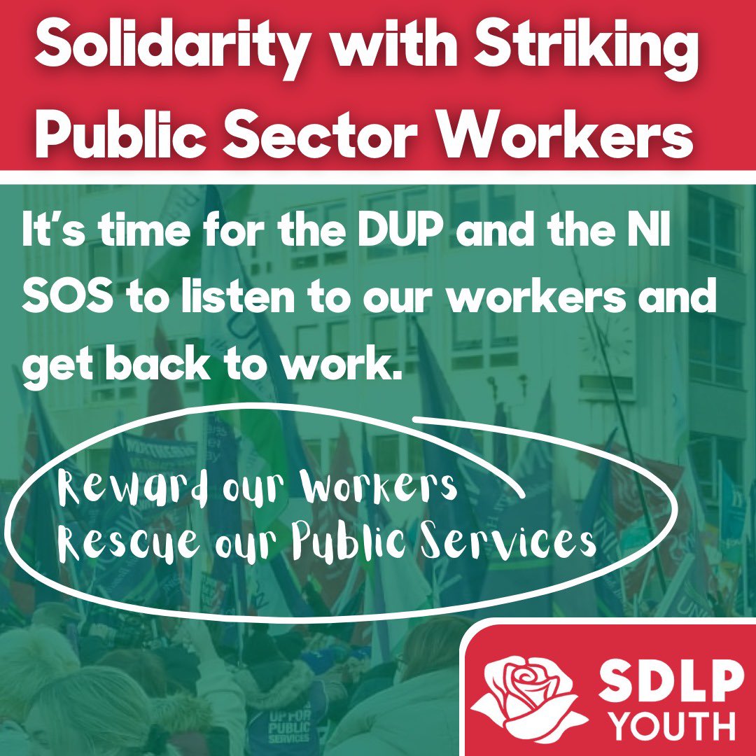 SDLPY stands in solidarity with workers!