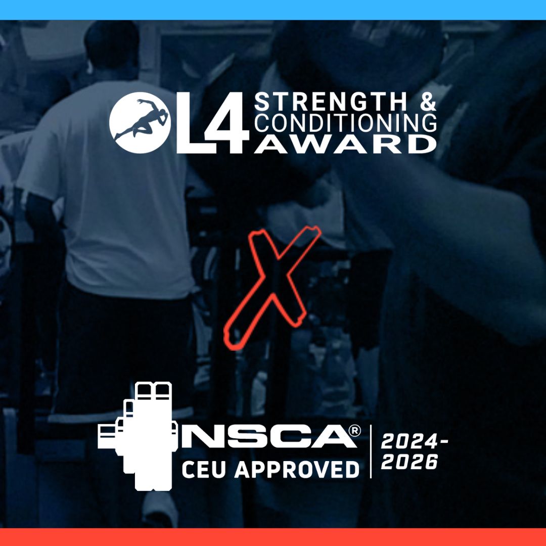 Strength and Conditioning Education's Level 4 Strength and Conditioning Course has received the endorsement of the National Strength and Conditioning Association (NSCA)!  Learn about our leading Level 4 S&amp;C course and enrol today > buff.ly/3P0Z8JQ