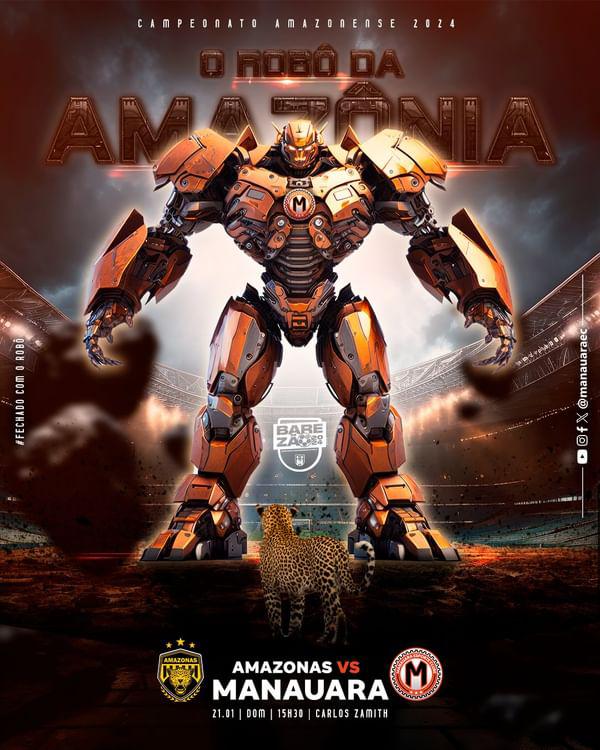 Deus nos abençoe em mais uma temporada! 🙌

Com humildade e empenho, o Manauara Esporte Clube tem o primeiro desafio no ano de 2024. No domingo (21), a #TropaDoRobô enfrenta o Amazonas FC, pela primeira rodada do Campeonato Amazonense

#Manauara-Se
#RobôDaAmazônia 
#Barezão24