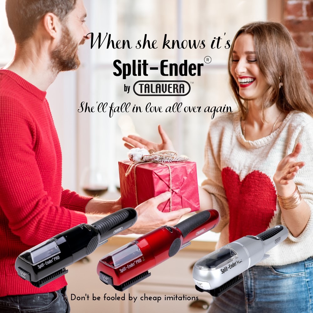 💘Love is in the #hair 💘
#ValentinesDay is right around the corner and #theperfectgift  is the Revolutionary  Split-Ender PRO  💯% Original  by Talavera

🛒Shop Online Now👇
 splitenderpro.net
 splitenderpro.us (español)
💫TRUST THE BRAND💫