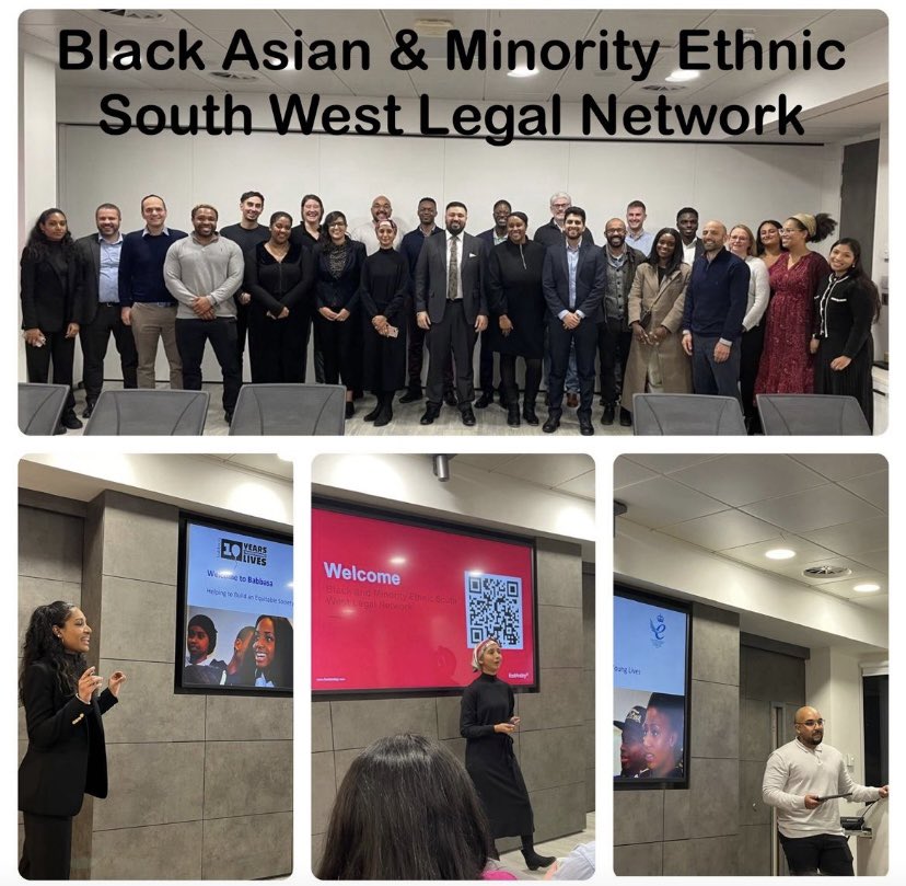 Fantastic event with likeminded people trying to make a difference. #diversitymatters #diversityinlaw @ThompsonsLaw @nicklee_bristol @SalmaMaqsoodAli