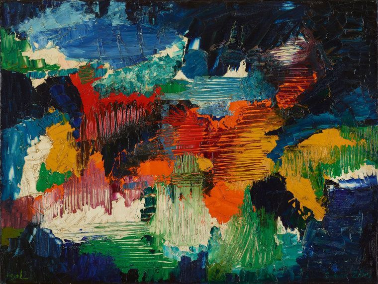 LANDSCAPE, Samia Taktak Zaru, 1976