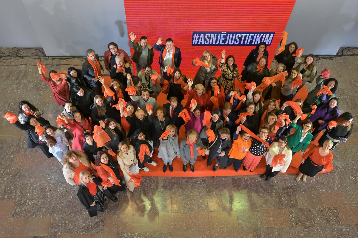 UN_Albania's tweet photo. 📢There is #NoExcuse for Gender-Based Violence or any kind of Violence. Learn more about #16DaysofActivism, #GenderEquality, #HumanRights and much more in the latest issue of our #Delivering4Development 📖Newsletter.
👉🔗https://t.co/dfEwhbM3ZY
#AsnjëJustifikim https://t.co/TaQpmps0Jc
