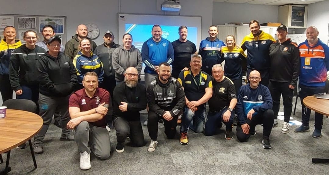 Leeds Rhinos Foundation (@rugbyleeds) on Twitter photo A fantastic turnout for our 'Coaching the Female Player' workshop last night🙌
Special thanks to <a href="/leedsrhinos/">Leeds Rhinos</a> Women's Head Coach, Lois Forsell, and S&C Coach, Mily Spiegelhalter, for joining us🦏
We delved into effective communication & vital considerations for female players🏉 A fantastic turnout for our 'Coaching the Female Player' workshop last night🙌
Special thanks to <a href="/leedsrhinos/">Leeds Rhinos</a> Women's Head Coach, Lois Forsell, and S&C Coach, Mily Spiegelhalter, for joining us🦏
We delved into effective communication & vital considerations for female players🏉