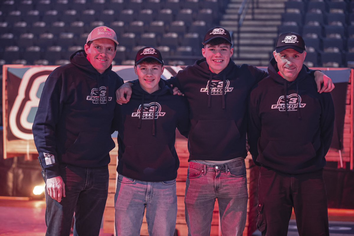 Very happy to announce that <a href="/alfie_lampkin/">Alfie Lampkin</a>, Fraiser and I will all be supported by <a href="/s3parts/">s3parts</a> for both clothing and hard parts for the next 3 seasons. Special thanks to <a href="/Johnshirtgasgas/">John Shirt Motorcycles Ltd</a> for helping make this happen. Full story here - bit.ly/3S0JsIh