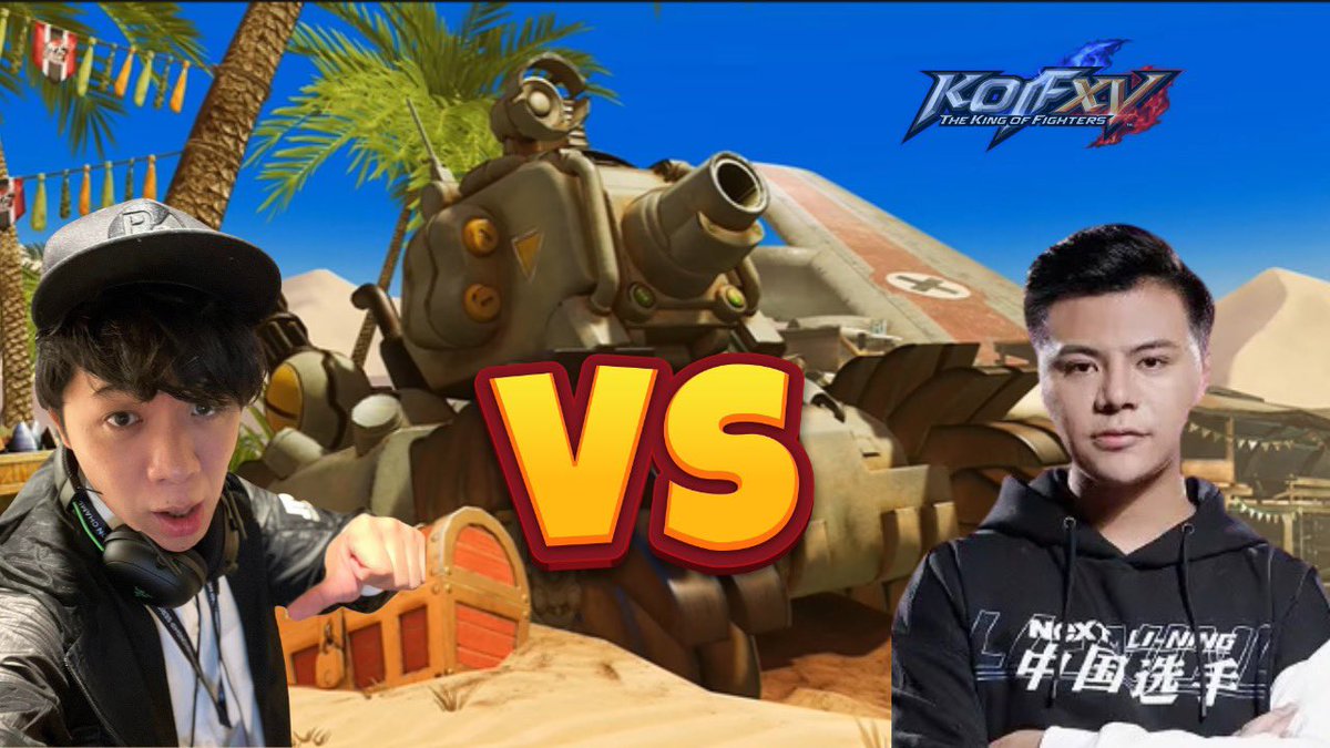 itzRomance's tweet photo. #KOFXV Xiao Hai Vs Mok #FT7
Live right now on 🎥🟣
https://t.co/oUMNSe9JdE https://t.co/npbnZH2G4V