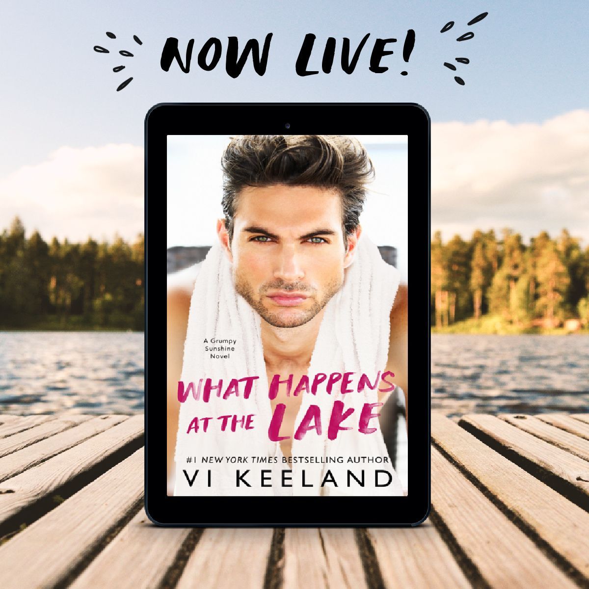 #NEW “The year just started and Vi Keeland took a top spot of one of my favorite reads of the year!” What Happens at the Lake by @ViKeeland buff.ly/4b1AiDW (Affiliate)