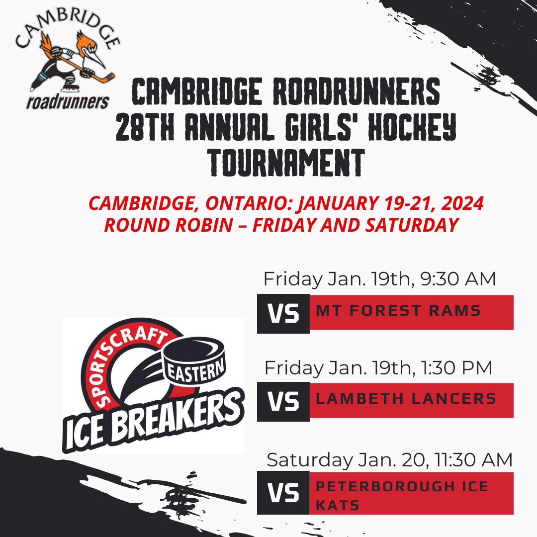 Our team is on the move! Want to wish the girls the very best as they play in Ontario. NL Proud!