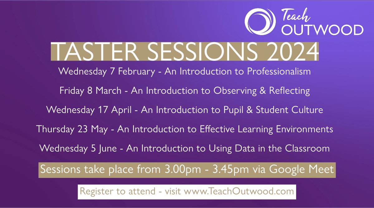 Teach Outwood tweet media