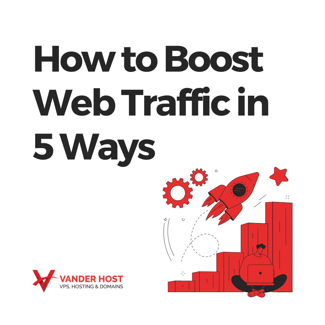 vanderhosting's tweet image. Boost your web traffic like a pro with these 5 tips! 🚀View all 5 on Instagram @vanderhosting ✨ Take the first step by hosting with Vander Host for a seamless online experience 💻🌐 #WebTrafficTips #VanderHost #OnlineSuccess