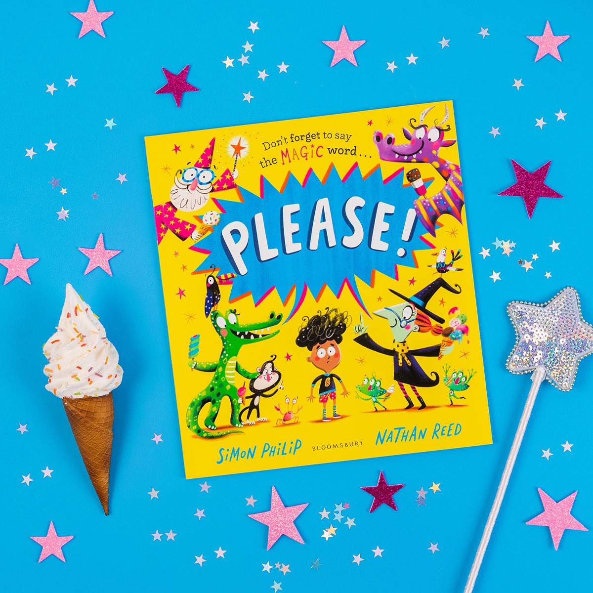 Picture Book: PLEASE! by Simon Philip @siphilipstories and illustrated by Nathan Reed @NathanReed_Illo 🍦