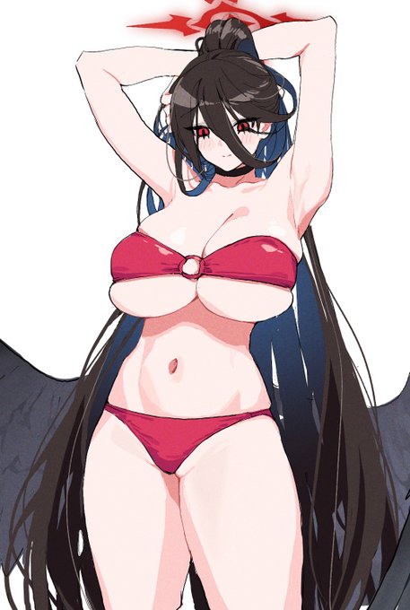 #ブルアカ
羽川ハスミrkgk 