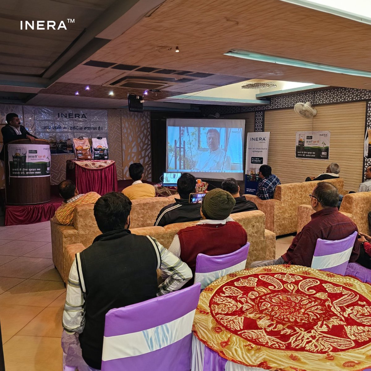 Inera_ag's tweet photo. Team INERA organized a gathering with our Distributor Network in Bihar. Engaging discussions unfolded, centering around the current landscape of biologicals, the steadfastness of bio-agri inputs, their widespread adoption, and the endeavor to make them more accessible to farmers. https://t.co/Rqp9uAyaVm