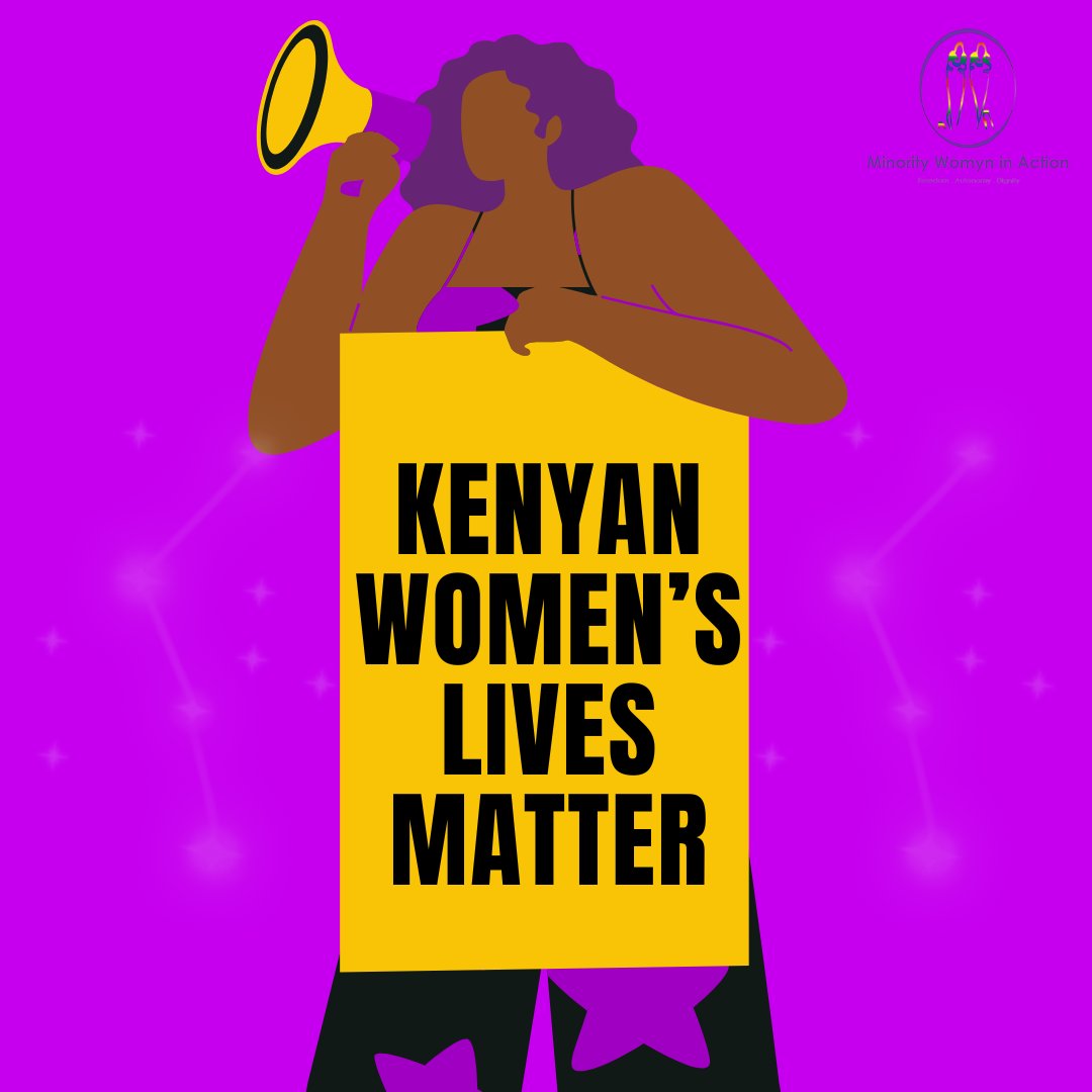 When we say stop killing women we don't mean kill men because women's lives are more significant. No! We mean stop killing women because women's lives are lives too! #totalshutdownkenya #EndFemicideKE #justiceisours