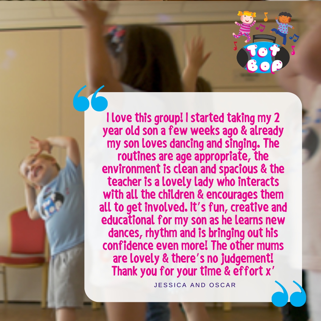 Thank you so much! We just love seeing confidence develop in your little ones! 

#Dance #DanceClass #Children #ToddlerFun #KidsActivities #OnlineClasses #DanceClasses #Bedfordshire #HappyChildren  #ActivityForKids #ActivityTime #HertfordshireMums #BedfordshireMums