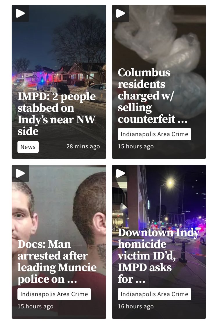 ALERT: Indy Awakens to Multiple people shot and stabbed overnight in Indy

Headlines say it all…

🔴 At least 40 people shot, 6 stabbed with 12 killed in just 18 Days so far in 2024

#WakeUpIndy #SurgingViolence