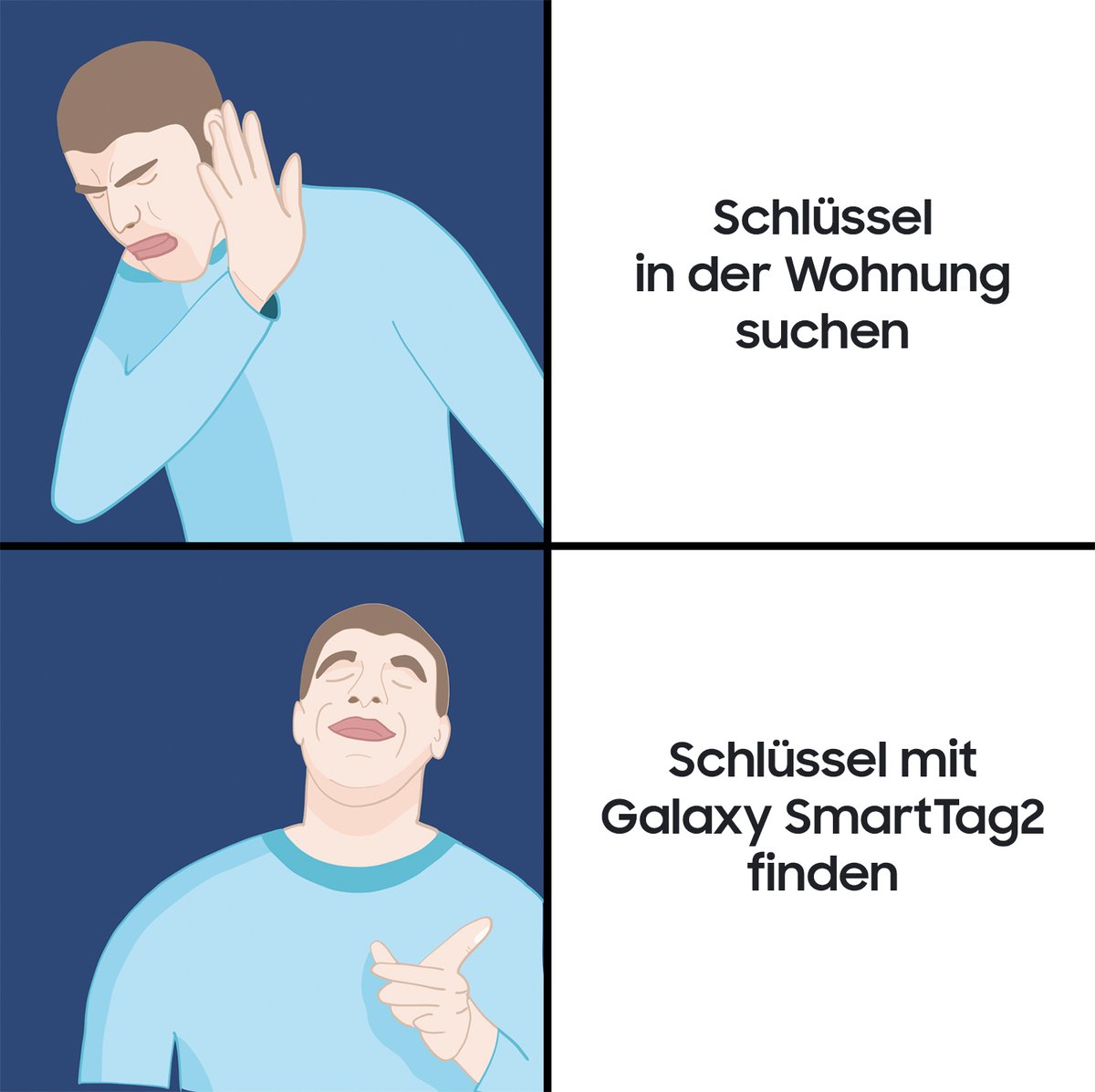 SamsungDE's tweet image. We said what we said! #GalaxySmartTag2 #SucheSmart