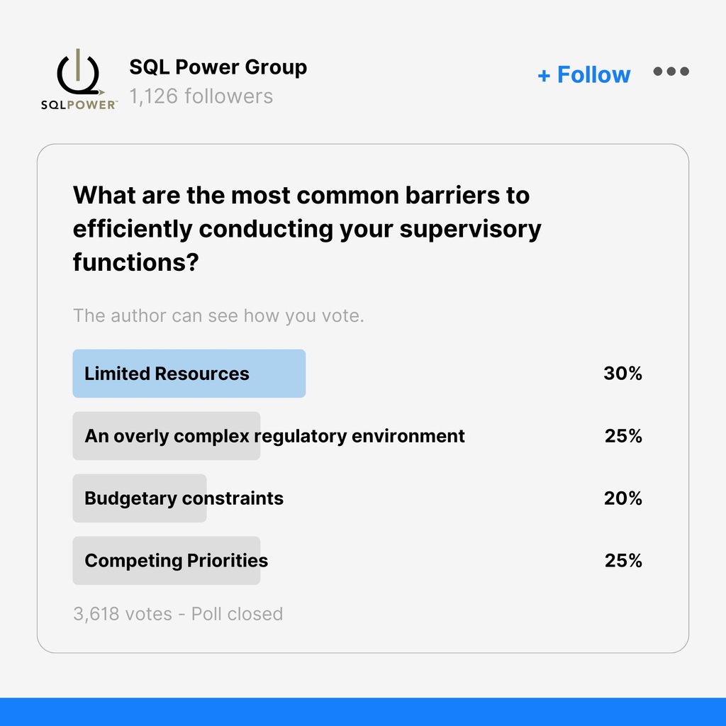 SQLPowerGroup's tweet image. The key to overcoming common industry challenges is to strategically simplify the technical environment and reduce the dependencies on scarce technical resources.
Download our guide and discover what it means to be in control of regulatory environment 📖 sqlpowergroup.com/practical-guid…