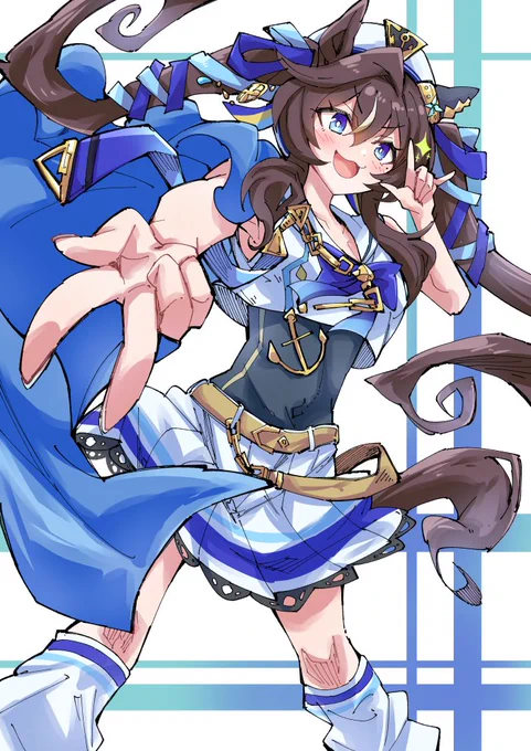 ヴィブロスおめちゃん～ #ウマ娘
