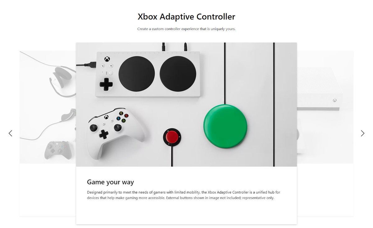 Microsoft Adaptive Joystick Button