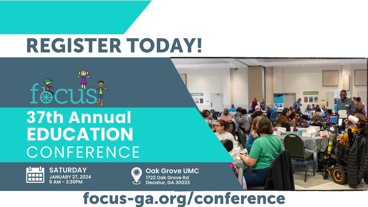 Scharlesquinn's tweet image. To cap off school choice week, I’m excited to share I’ll be doing an in-person Georgia Special Needs Scholarship 101 at the upcoming FOCUS conference in Decatur. We hope you can make it!