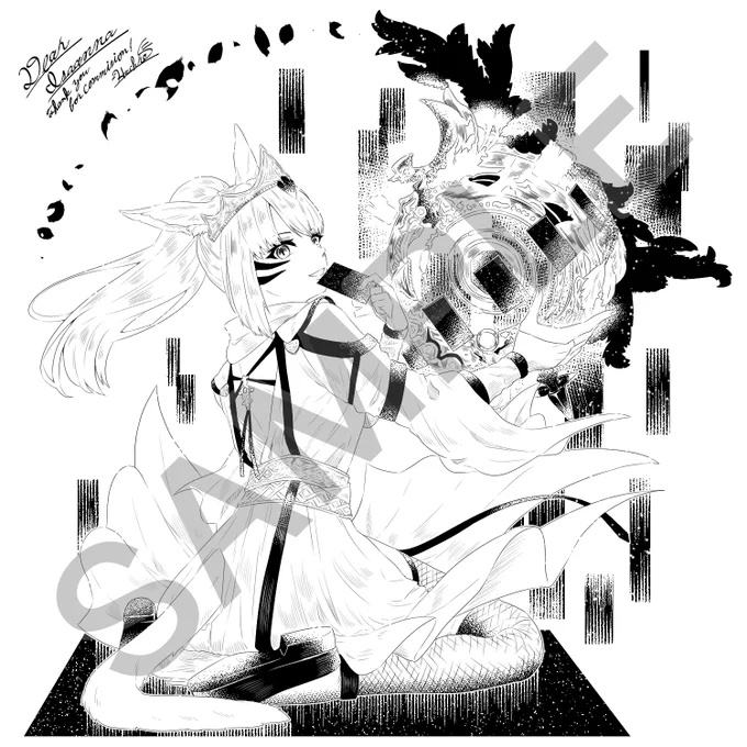 Isaannaさんのキャラクターをまた描かせて頂きました!
リクエストありがとうございました!
I draw Mr./Ms. Isaanna's OC again!
Thank you commision!
https://t.co/ZOz6IlPtjQ #Skeb #Commission @skeb_jp 