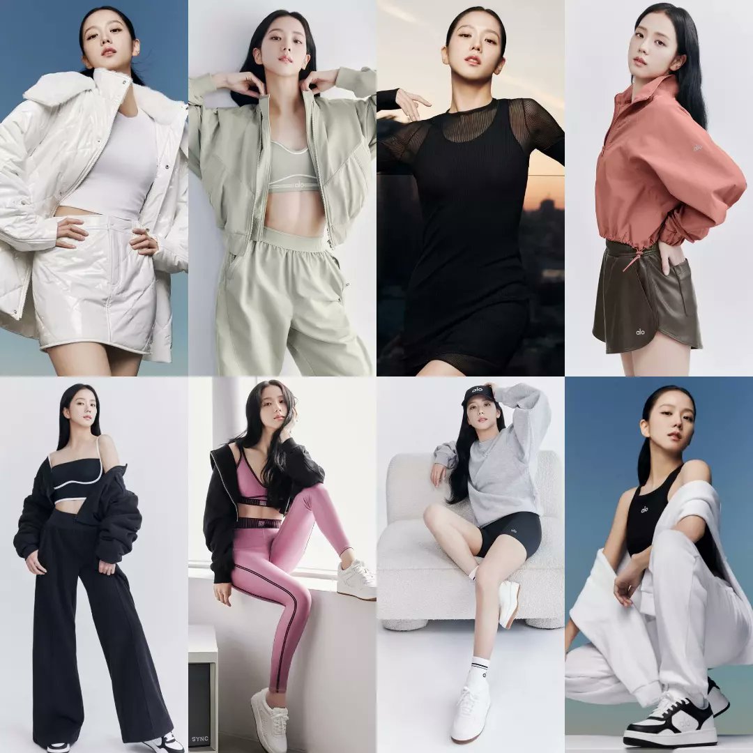 ForeverKimJisoo's tweet photo. [NAVER] #JISOO, smooth + firm body line... perfect for 'sportswear'.

K-Netizens responded to #JISOOxALO campaign:
 “Best K-POP visual”
“Your body looks really healthy”
“So cool” 
“Jisoo’s perfect body.”
 🔗https://t.co/aIYeBoXPR0

#지수 #블랙핑크지수 #FLOWER #AllEyesOnMe https://t.co/yR1pIDwkgk